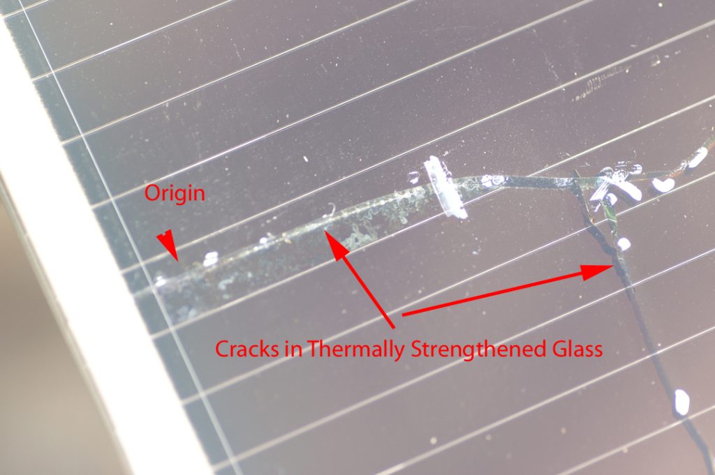 Failure Analysis on Photo Voltaic (PV) Cover Glass. | Read Consulting